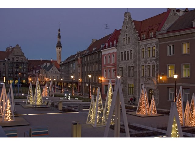 Harju tänava uued tornid