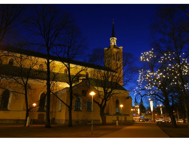 Jaani kirik jõuluajal